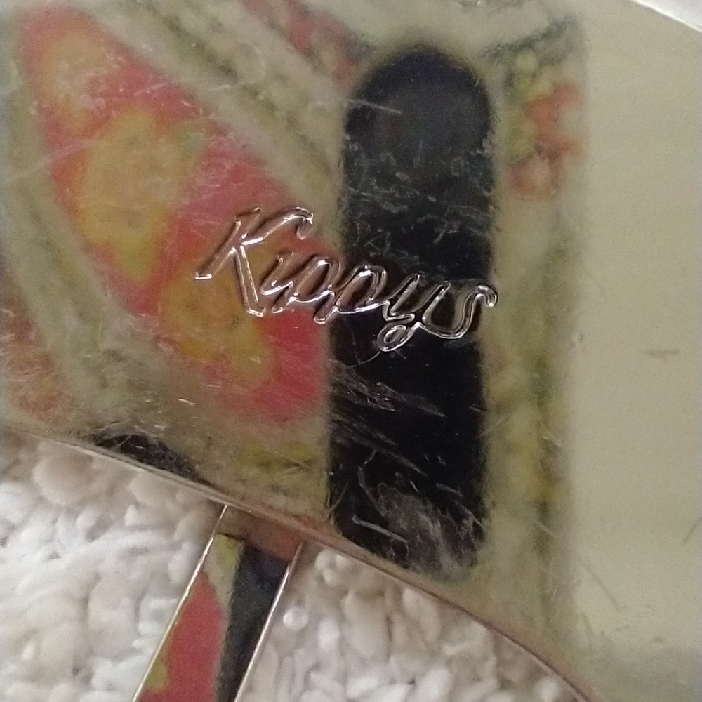 SOLD!!!!!!!!Kippy's Swarovski Crystal Rhinestone Champagne leather Authentic - Picture 12 of 12